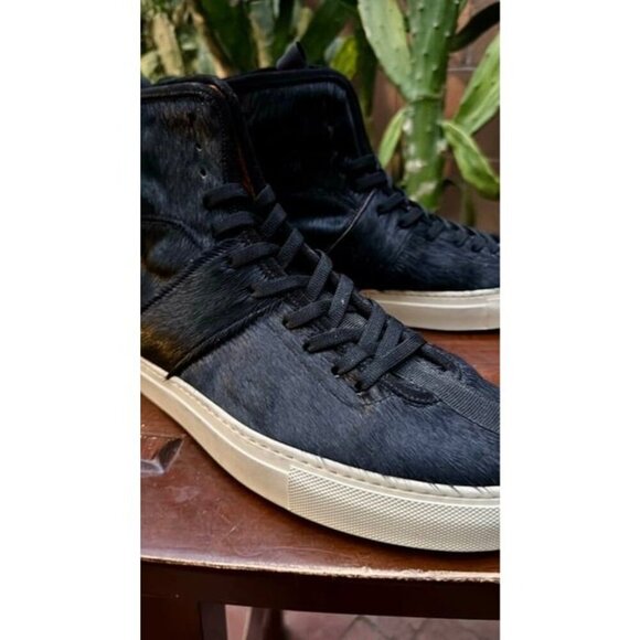 Daniel Patrick Men's Hightop Black Shoes Size 10 Pre-Owned! - Picture 5 of 8